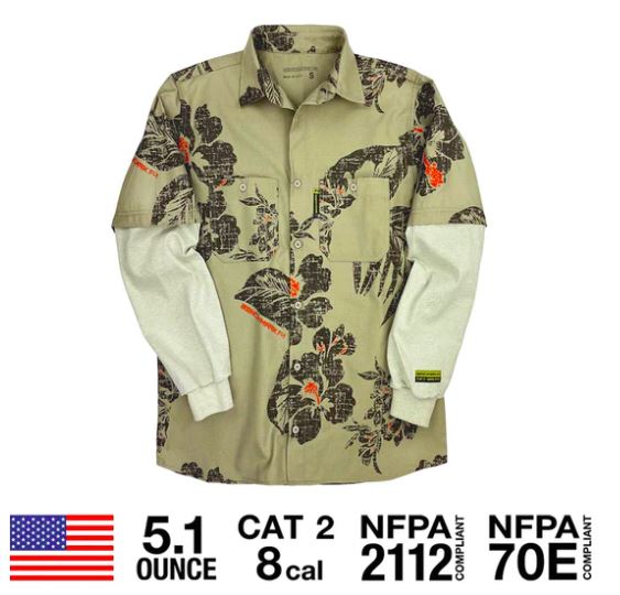 Hawaiian best sale fr shirt