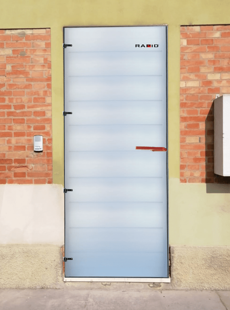 RAPID CLOSE - The certified anti-flooding door