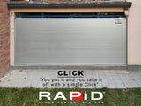 RAPID CLICK - with a CLICK you compress the three seals