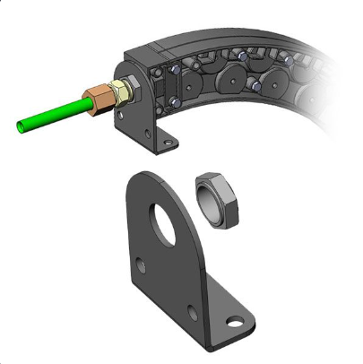 Guide Module Face Mount Bracket