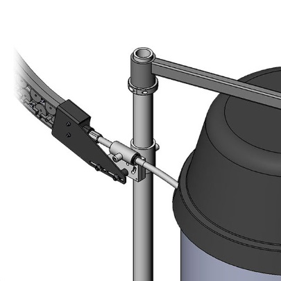 WGM-4-BRKT Guide Module Turn Table Adapter